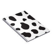 Carnet Impression De Vache, Motif De Vache, Spots De Vach (Côté Droit)