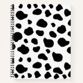 Carnet Impression De Vache, Motif De Vache, Spots De Vach (Devant)
