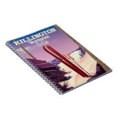 Carnet Impression de voyage de ski à Killington, Vermont. (Côté Droit)