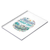 Carnet Impression de voyage magique licorne prête POD_ (Côté gauche)