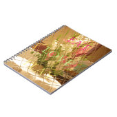 Carnet Impression des fleurs reflétées (Côté gauche)