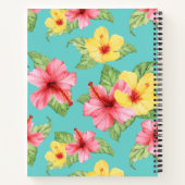 Carnet Impression d'hibiscus (Dos)