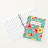 Carnet Impression d'hibiscus (Intérieur)
