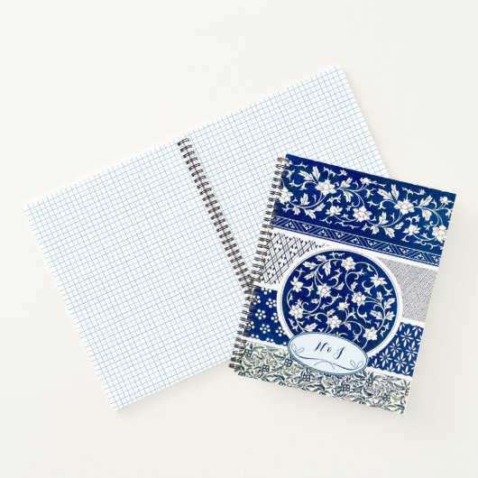 Carnet Impression d'ornement floral classique (Intérieur)