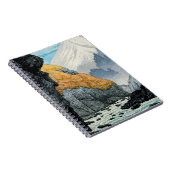 Carnet Impression dynamique de la rivière Japonaise Mount (Côté Droit)