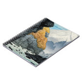Carnet Impression dynamique de la rivière Japonaise Mount (Côté gauche)