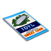 Carnet Impression étiquette de maïs Idyl Sweet dans les a (Côté Droit)