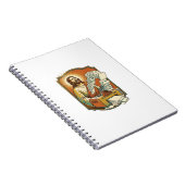 Carnet Impression feuille Excel Jésus 50 pages blanches H (Côté Droit)