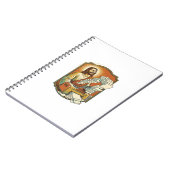 Carnet Impression feuille Excel Jésus 50 pages blanches H (Côté gauche)