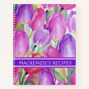 Carnet Impression florale