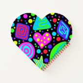 Carnet Impression graphique en gras et coloré (Dos)