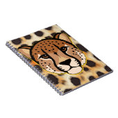 Carnet Impression guépard Puissance (Côté Droit)
