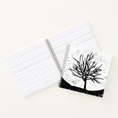 Carnet Impression linéaire automatique de l'arbre (Intérieur)