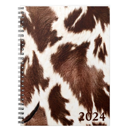 Carnet Impression Masquée par la vache (Devant)