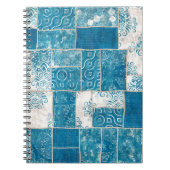 Carnet Impression motif de la surface composée de collage (Devant)