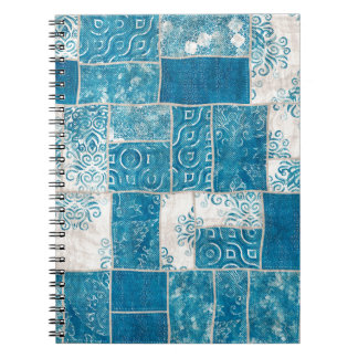 Carnet Impression motif de la surface composée de collage
