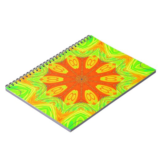 Carnet Impression Motif Samba (Côté gauche)