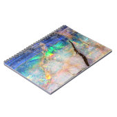 Carnet Impression Optique bleue (Côté gauche)