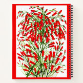 Carnet impression plante de pisteur (Dos)