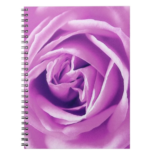 Carnet Impression rose Lavender (Devant)
