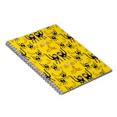 Carnet Impression singe mignon et banane (Côté Droit)