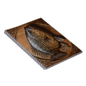 Carnet Impression textuelle 3D Australian Murray Cod, (Côté Droit)