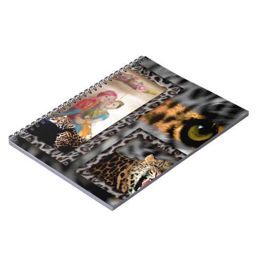 Carnet Impression Tiger & Couple Art (Côté gauche)