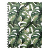 Carnet Impression tropicale en aquarelle (Devant)