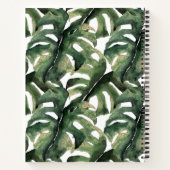 Carnet Impression tropicale en aquarelle (Dos)