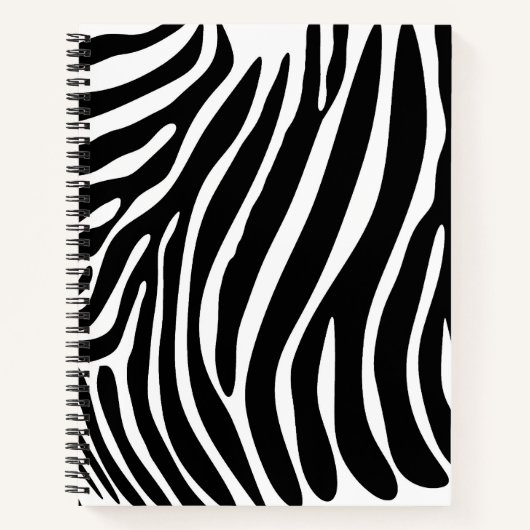 Carnet Impression Zebra (Devant)