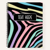 Carnet Impression Zebra (Devant)