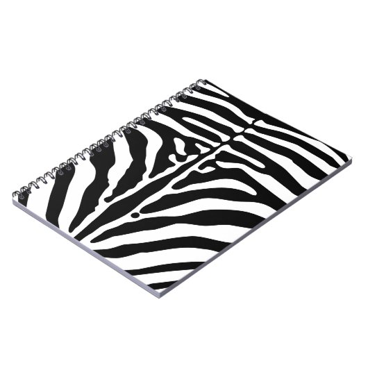 Carnet Impression Zebra (Côté gauche)