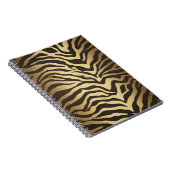 Carnet Impression Zèbre Peau d'Animal Imprimé Glamour Mod (Côté Droit)