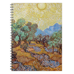 Carnet Impressionnisme Vincent Van Gogh Olive Trees Fameu