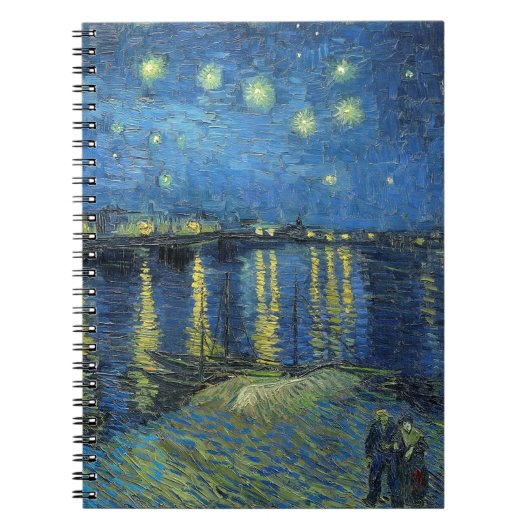 Carnet Impressionnisme Vincent Van Gogh Starry Starry Nui (Devant)
