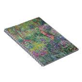 Carnet impressionniste de Iris Garden violet (Côté Droit)