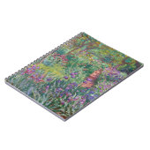 Carnet impressionniste de Iris Garden violet (Côté gauche)