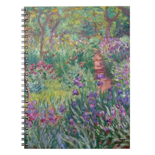 Carnet impressionniste de Iris Garden violet (Devant)