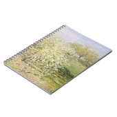 Carnet impressionniste du verger de fleurs de prin (Côté gauche)