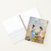 Carnet Impressionniste Fleur sauvage Meadow Girls (Intérieur)