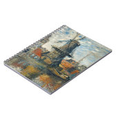 Carnet impressionniste hollandais Windmill Harbour (Côté gauche)