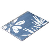 Carnet Impressions tropicales Indigo - Verdure tropicale (Côté gauche)