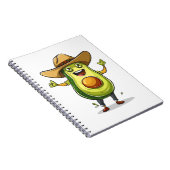 Carnet imprimé de cowboy vert mignon (Côté Droit)