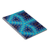 Carnet imprimé décoratif Brown bleu (Côté Droit)