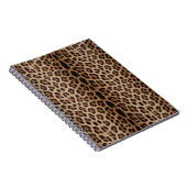 Carnet 🐆 Imprimé Léopard Classique de Luxe Style de Mode (Côté Droit)