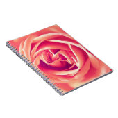 Carnet imprimé rose corail (Côté Droit)