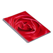 Carnet imprimé rose rouge (Côté Droit)