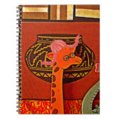 Carnet Imprimer Casquette Giraffe (Devant)