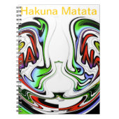 Carnet Imprimer Hakuna Matata Whirl Art Extraordinaire (Devant)