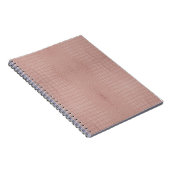 Carnet Imprimer l'alligator rose (Côté Droit)